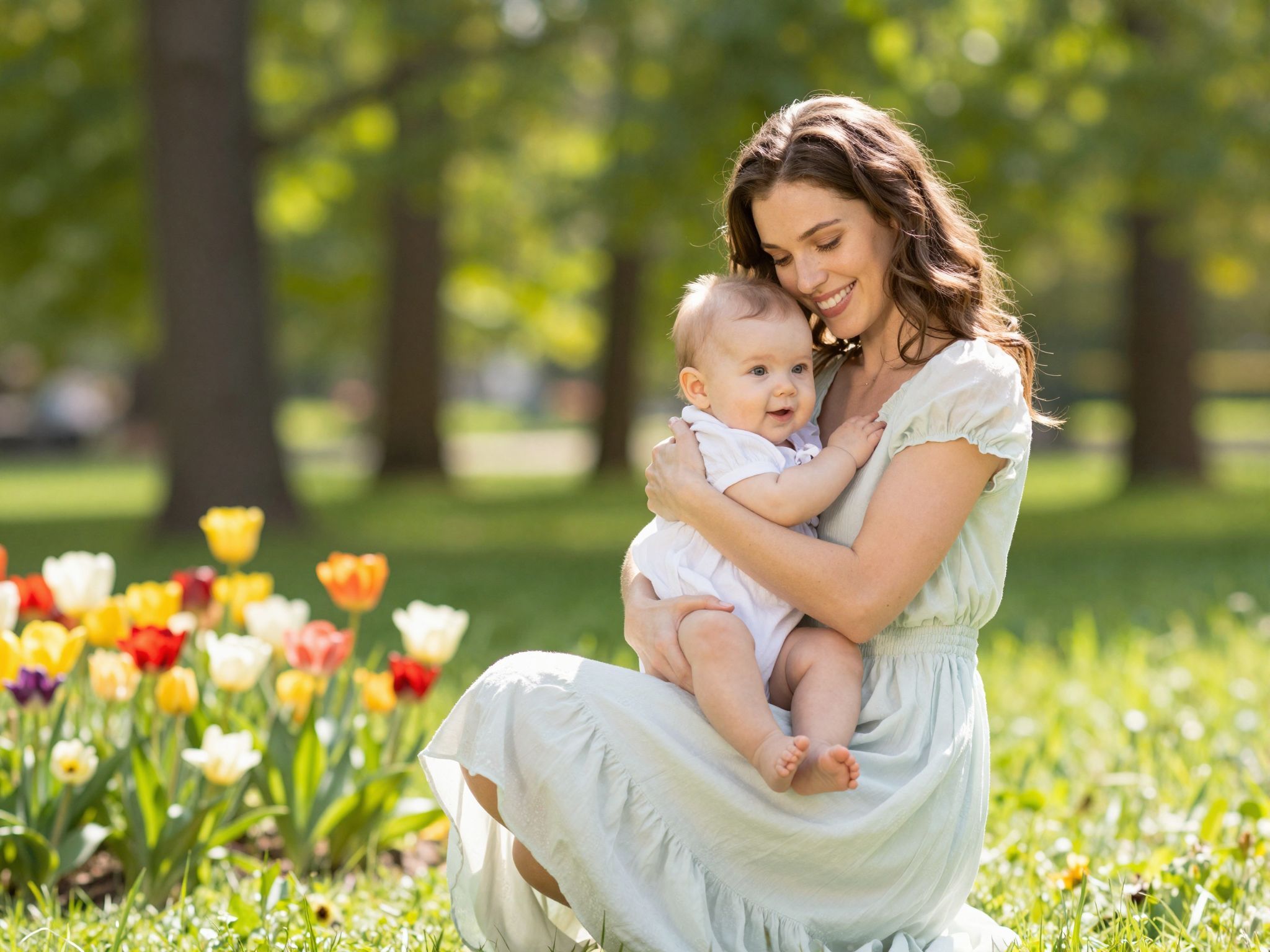 A késői anyaság magabiztosabb és érettebb szülővé tesz.