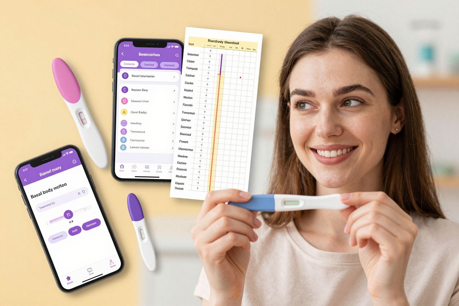 Az ovulációs teszt érzékenyebb, mint a hőmérsékletmérés.