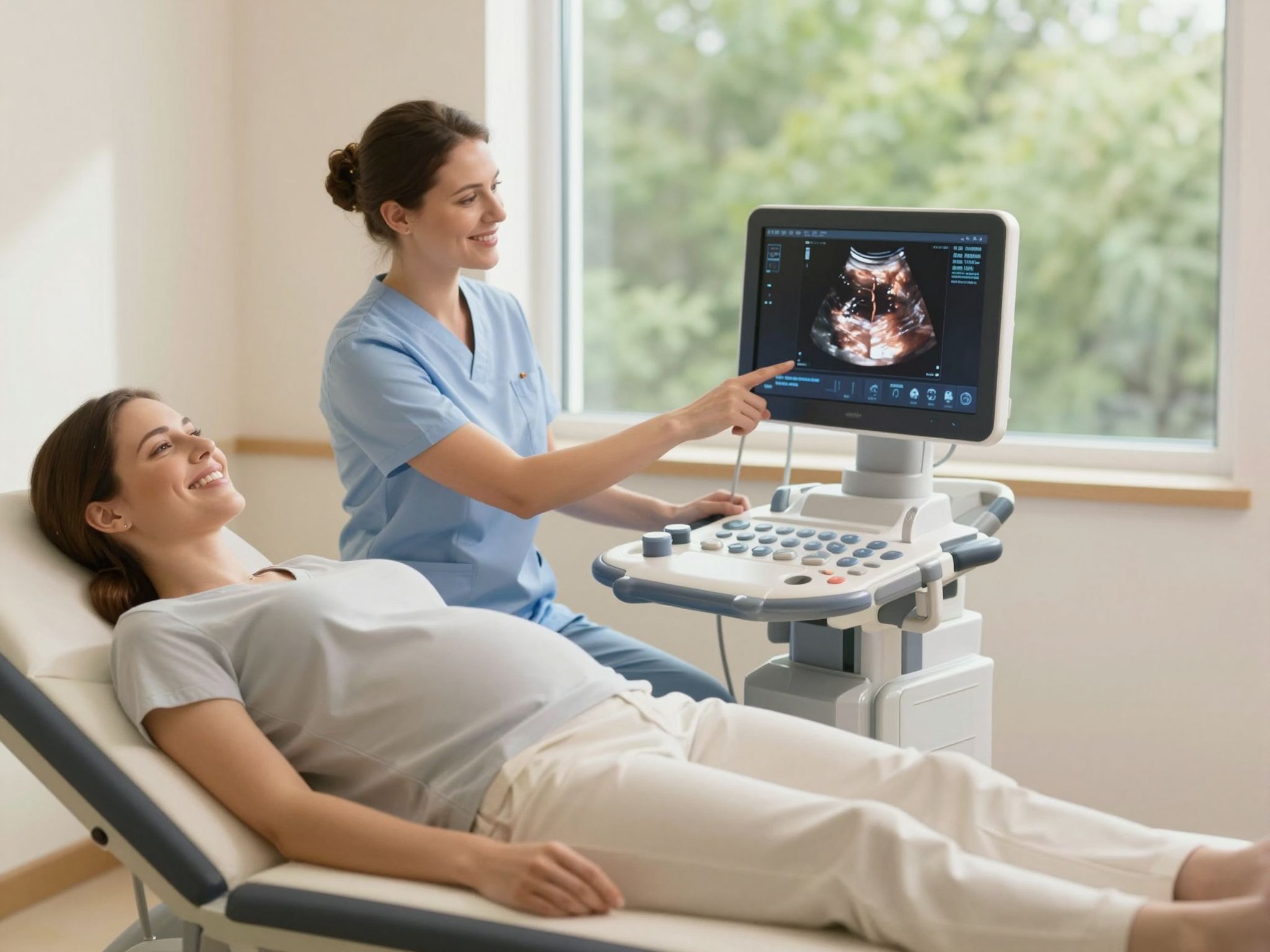 A mérési paraméterek segítik a terhesség nyomon követését.