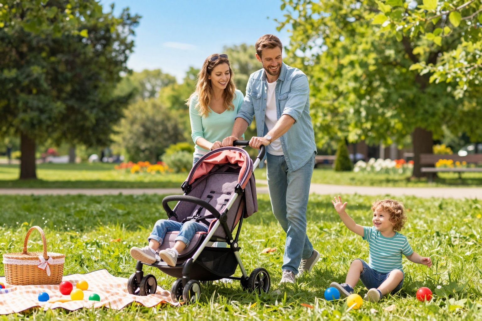 A babakocsik választásánál a funkciók és dizájn fontosak.