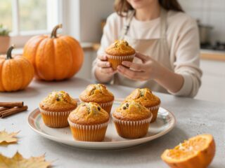 Sütőtökös muffin recept pofonegyszerűen, hogy a maradék se vesszen kárba