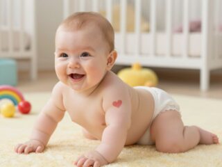 Szív alakú anyajegy a babán: cuki vagy veszélyes? Amikor érdemes orvoshoz fordulni