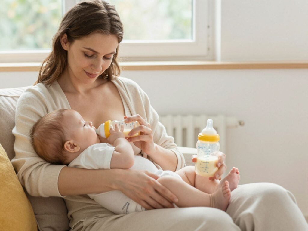 Szoptatás mellett tápszer: mikor van szükség pótlásra és hogyan csináld helyesen?