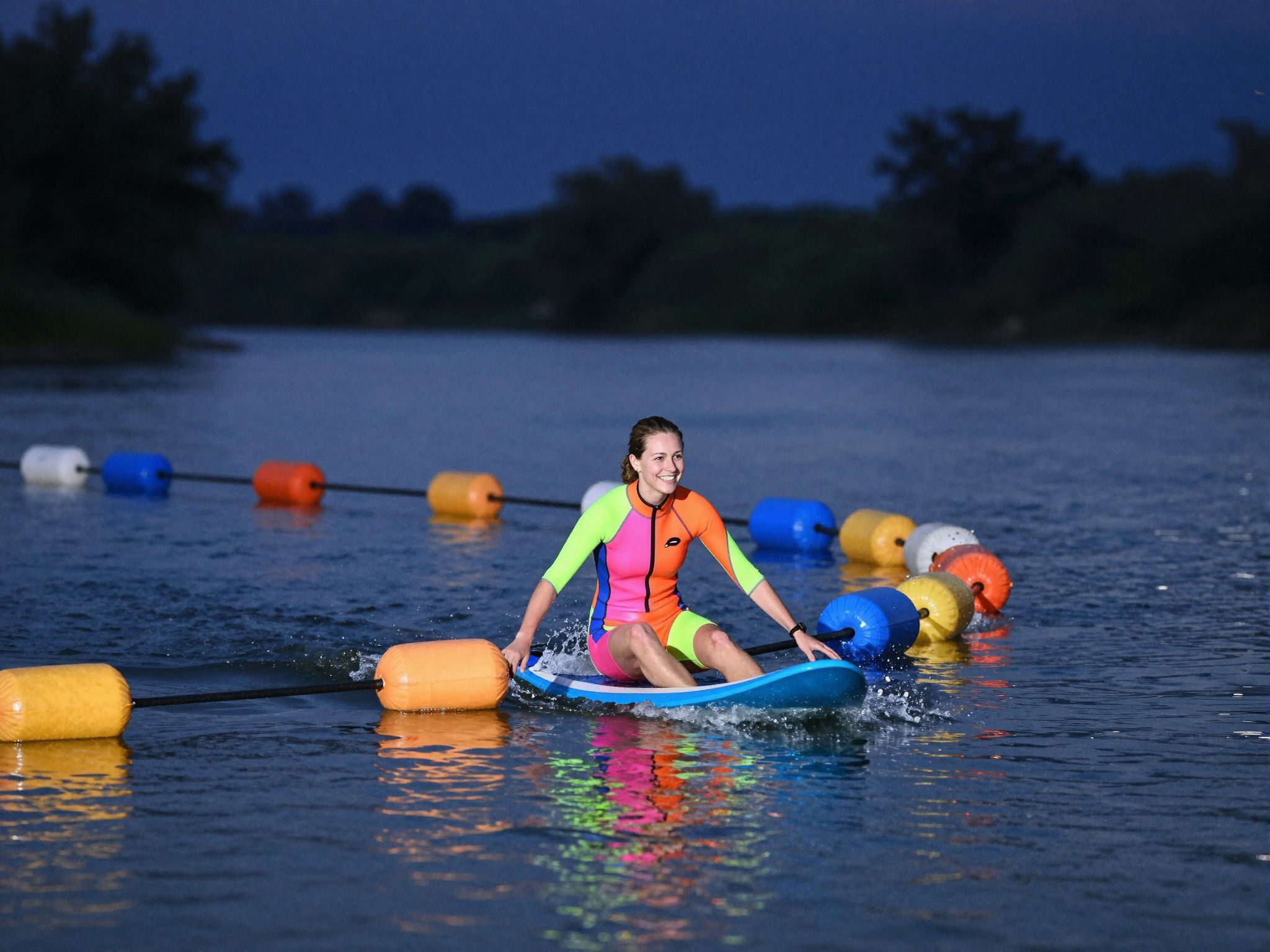 A szlalomozás a szülők éjszakai rendjét tükrözi.