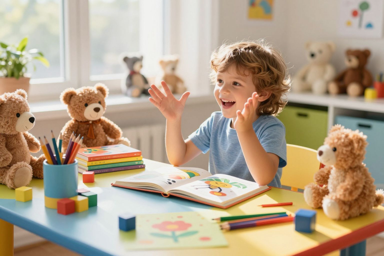 A történetek segítik a gyerekek emlékezetének fejlődését.