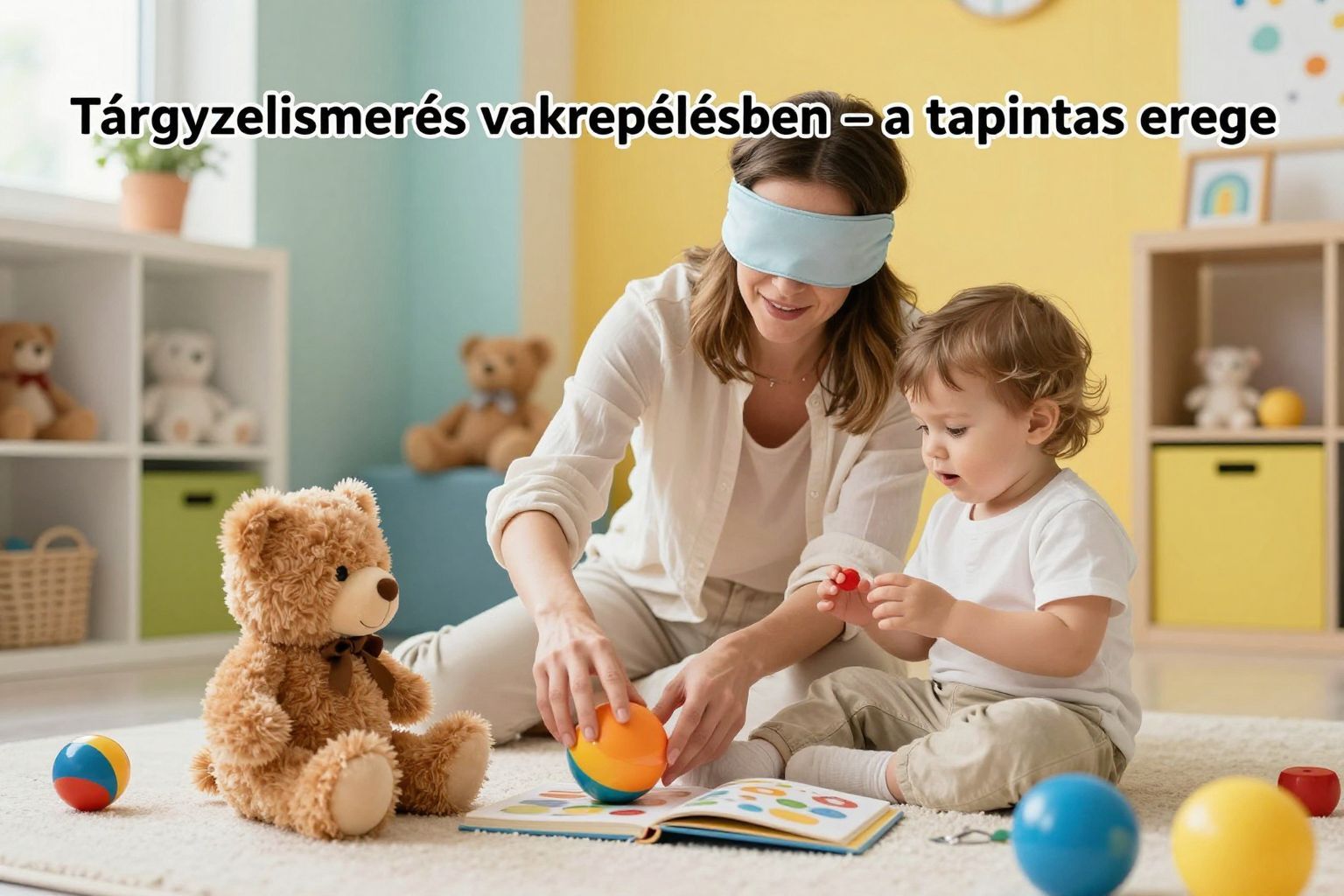 A tapintás segít az anyukáknak navigálni a sötétben.