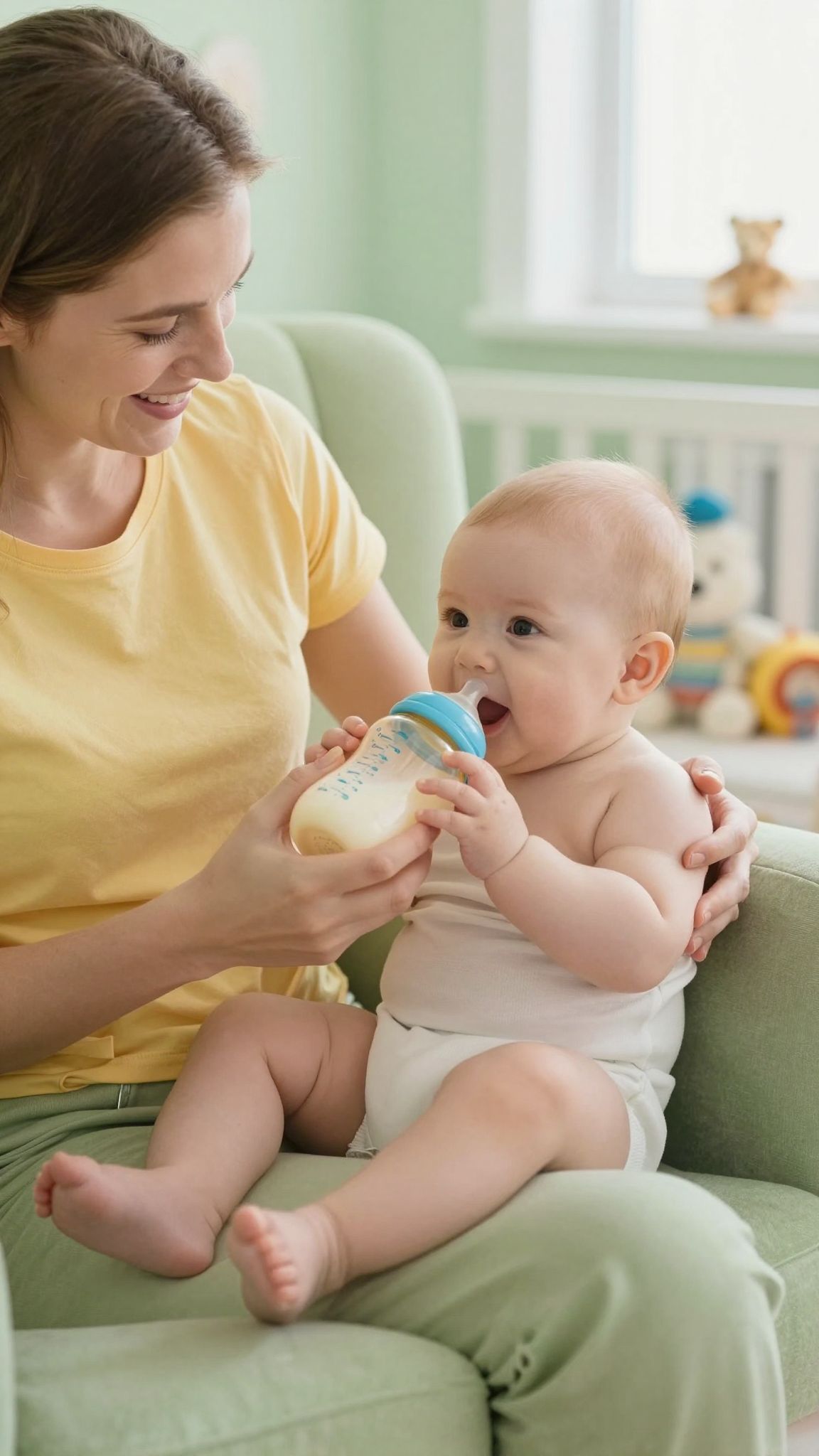 Próbálj meg különböző cumisüvegeket és etetési pozíciókat!