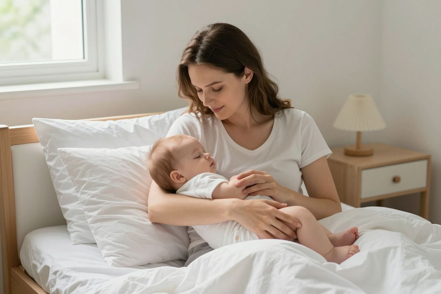 A baba alvási ciklusai befolyásolják az éjszakai ébredéseket.