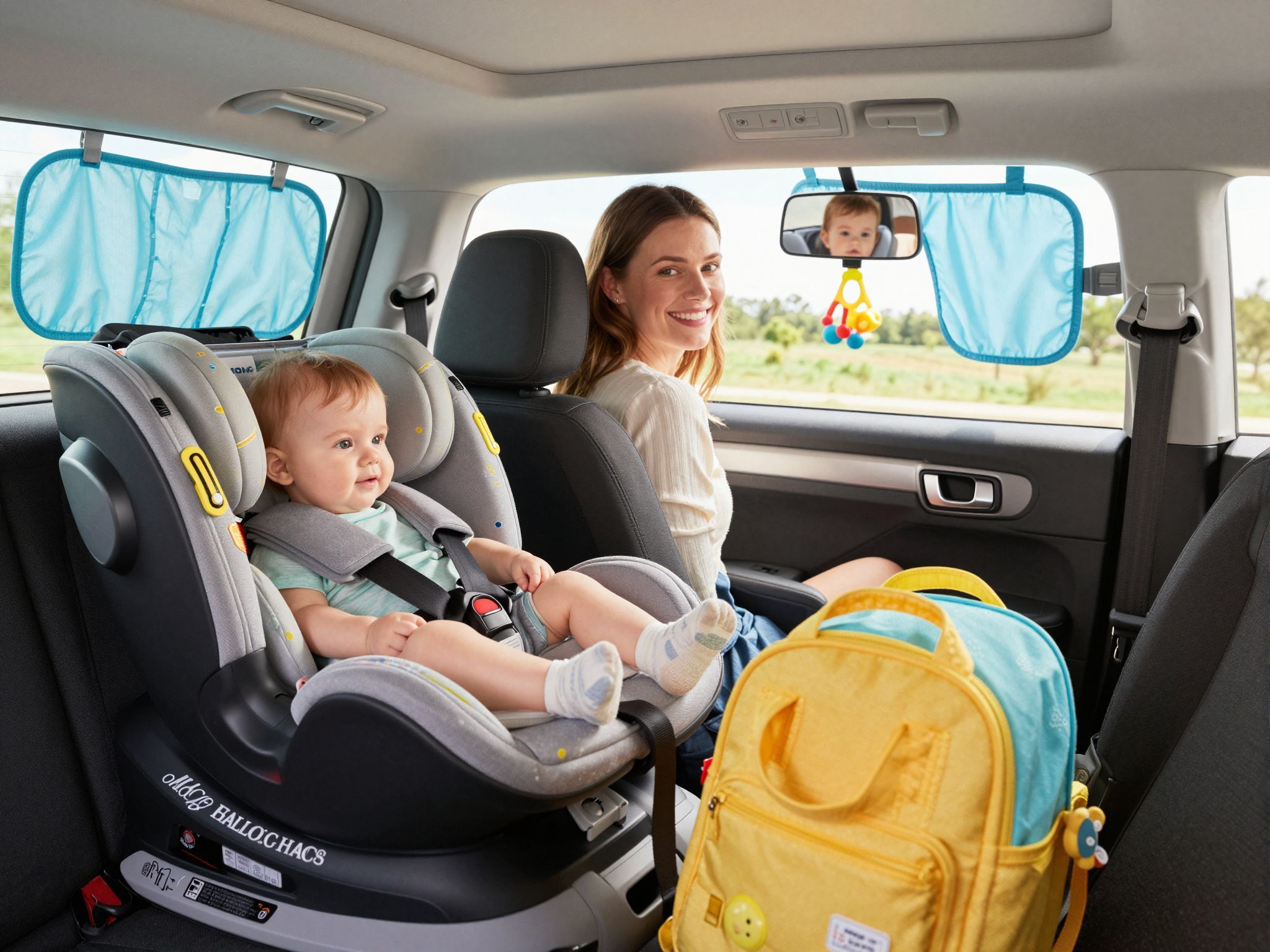 A megfelelő háttámla és üléssegítő javítja a baba komfortját.