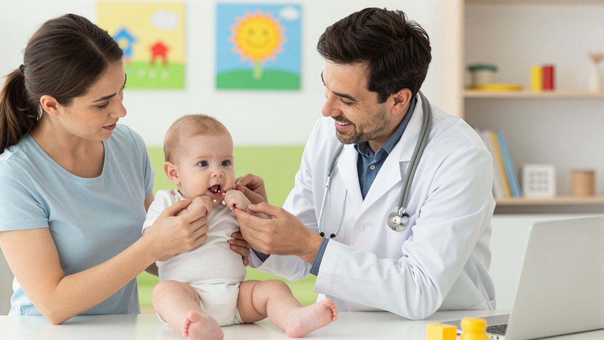 A szájpenész gyanúja esetén mielőbb orvoshoz kell fordulni.