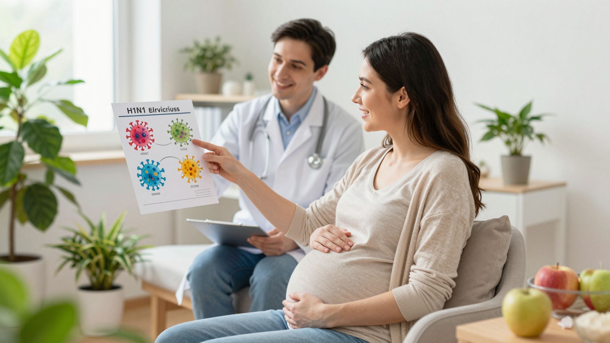 A H1N1 terhes nőknél súlyosabb lefolyású lehet.