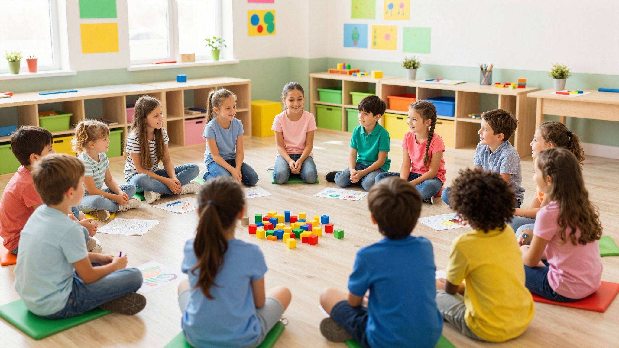 A gyerekek őszinte kérdései segítik az érthető kommunikációt.