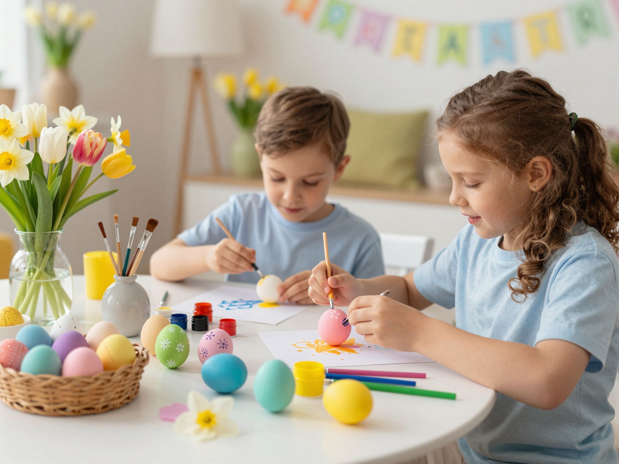 A húsvéti dekoráció tradíciója összeköti a generációkat.