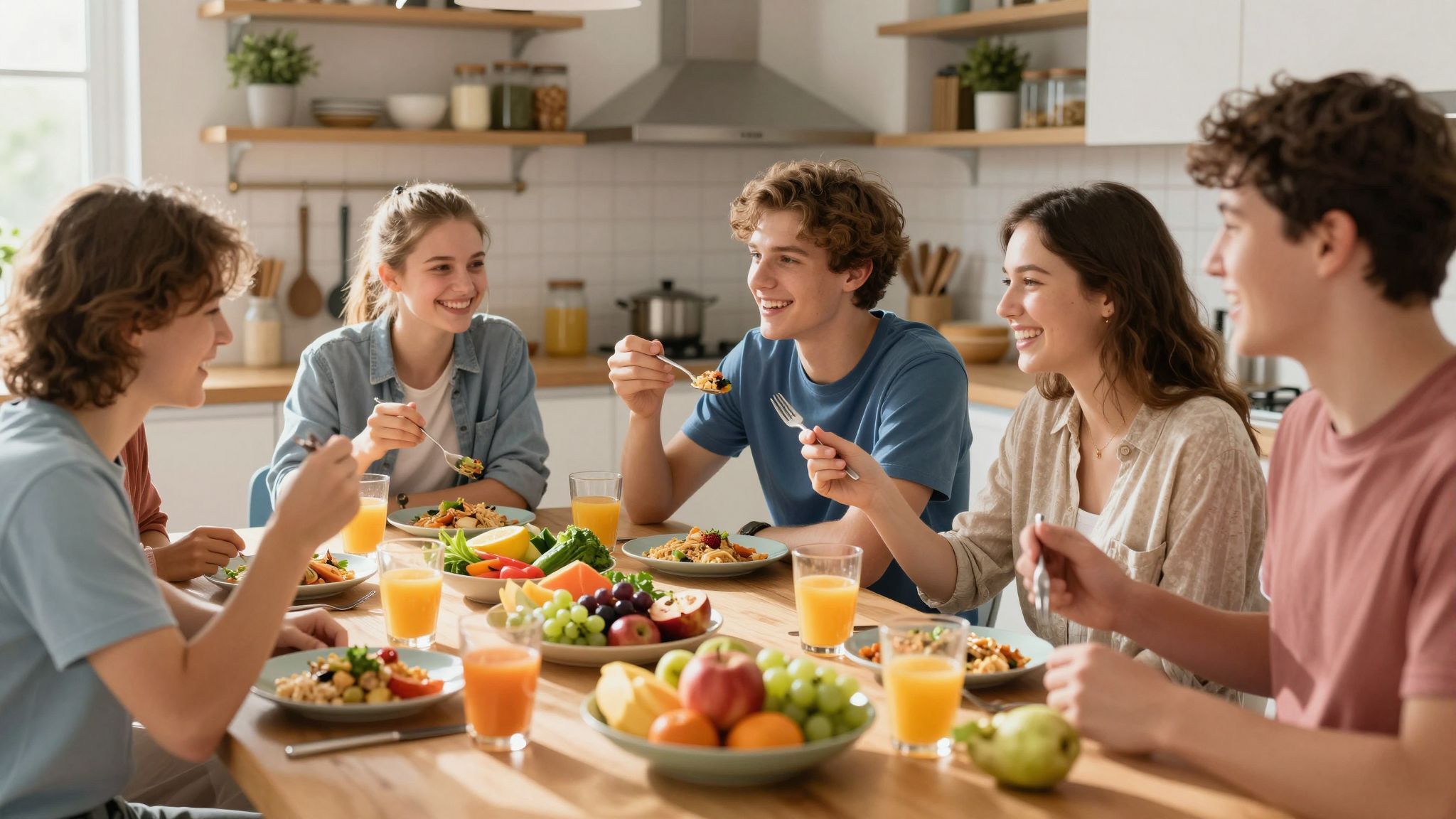 A kamaszok étkezése összetett, hormonok és környezet befolyásolják.