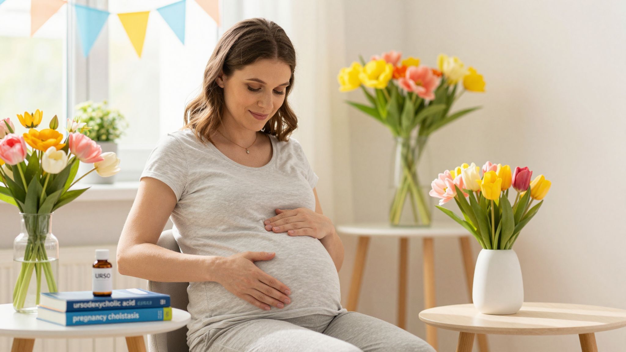 Az ursodeoxycholsav csökkenti a terhességi kolesztázis tüneteit.