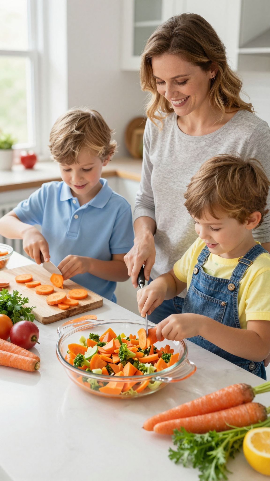 A pozitív megerősítés segíthet a sárgarépa megszerettetésében.