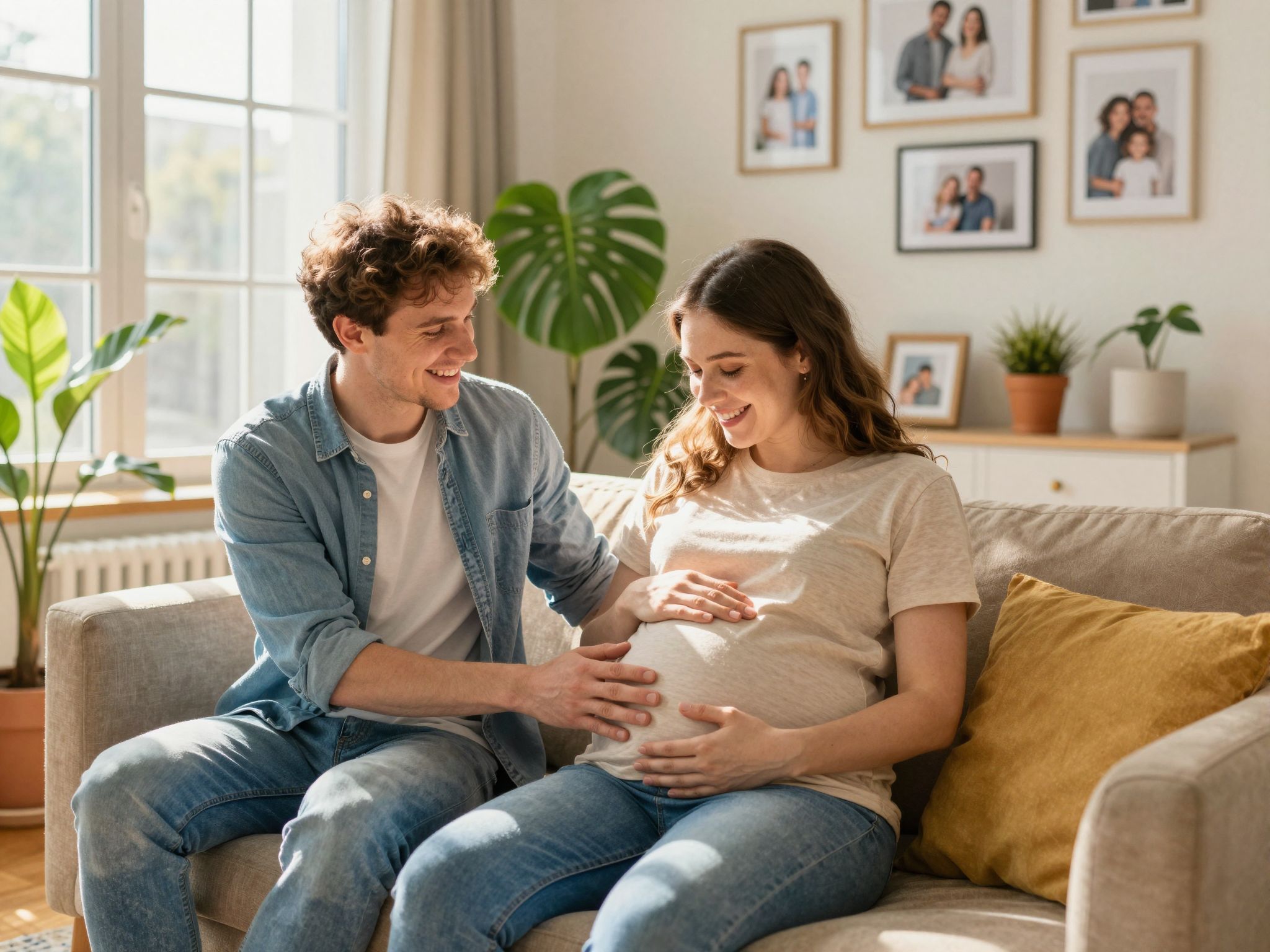 A támogató család segíthet a kismama lelki egészségében.