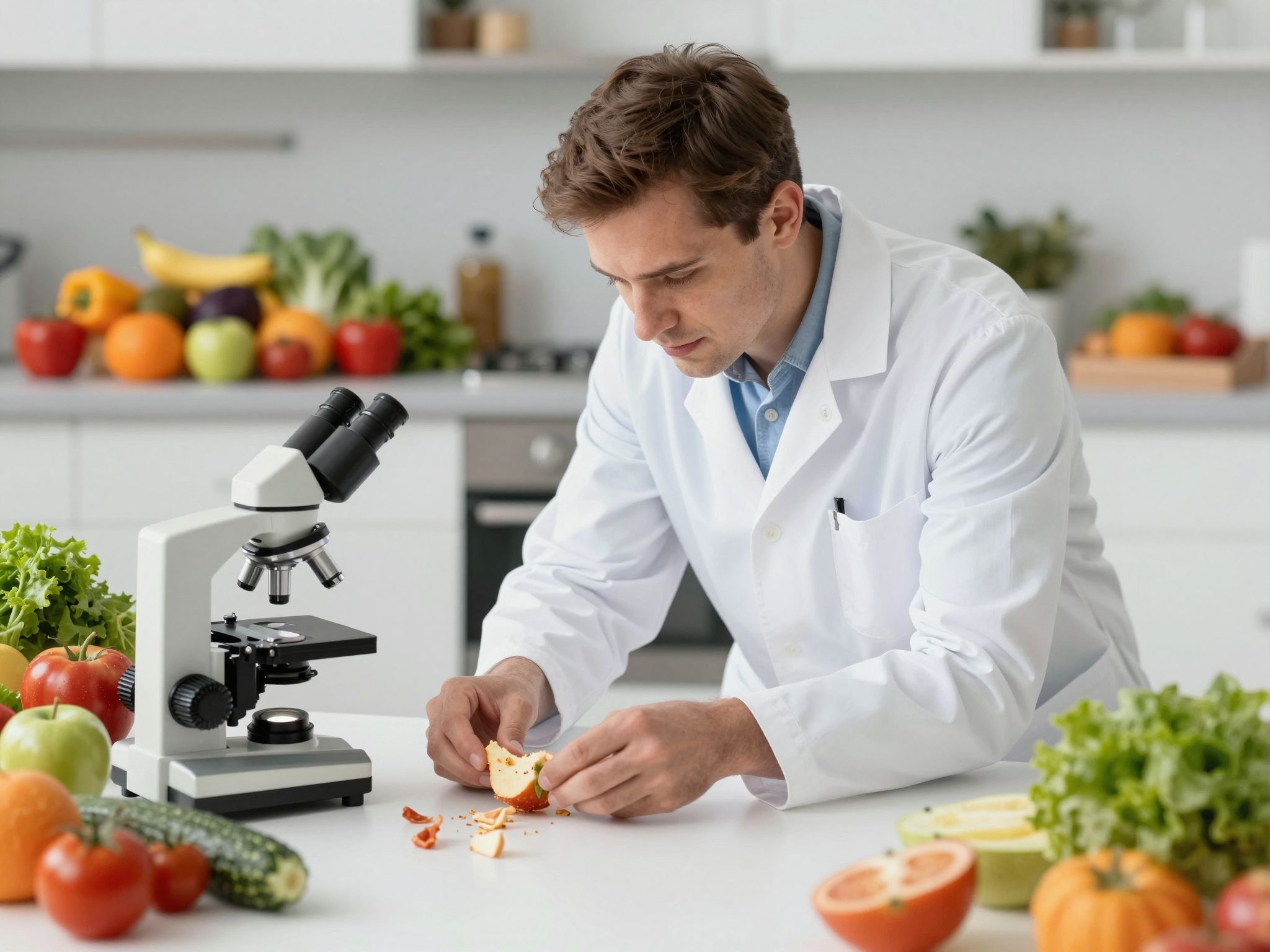 A földre esett étel baktériumokat tartalmazhat, veszélyes lehet.