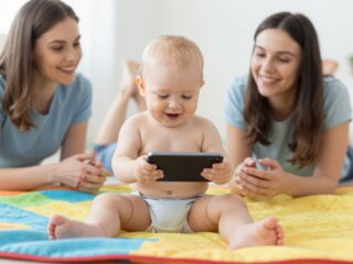 A legújabb kutatások szerint nem okoz neurológiai gondot a mobilozás a babánál