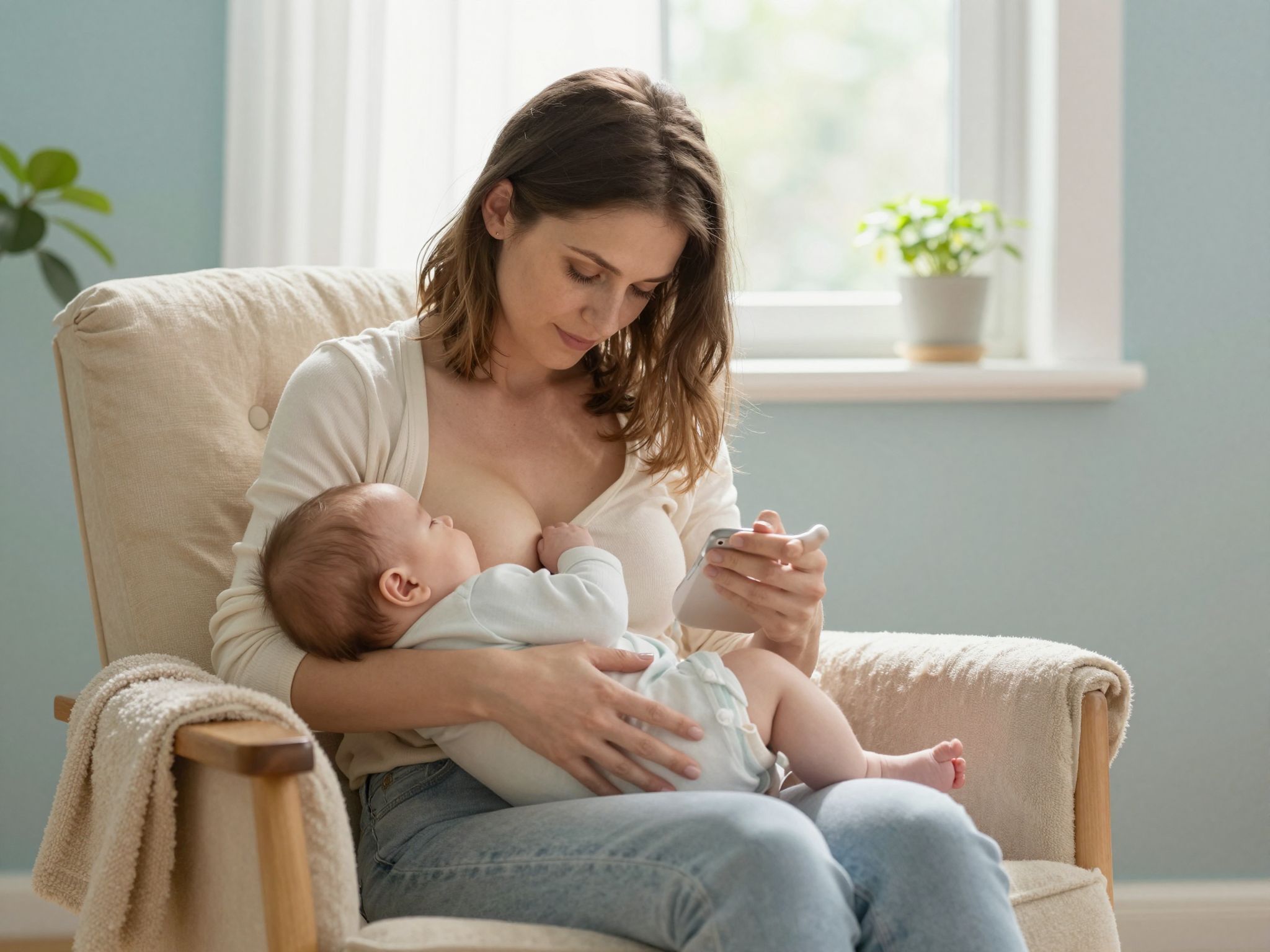 A szoptatási napló segíti a mell váltását.