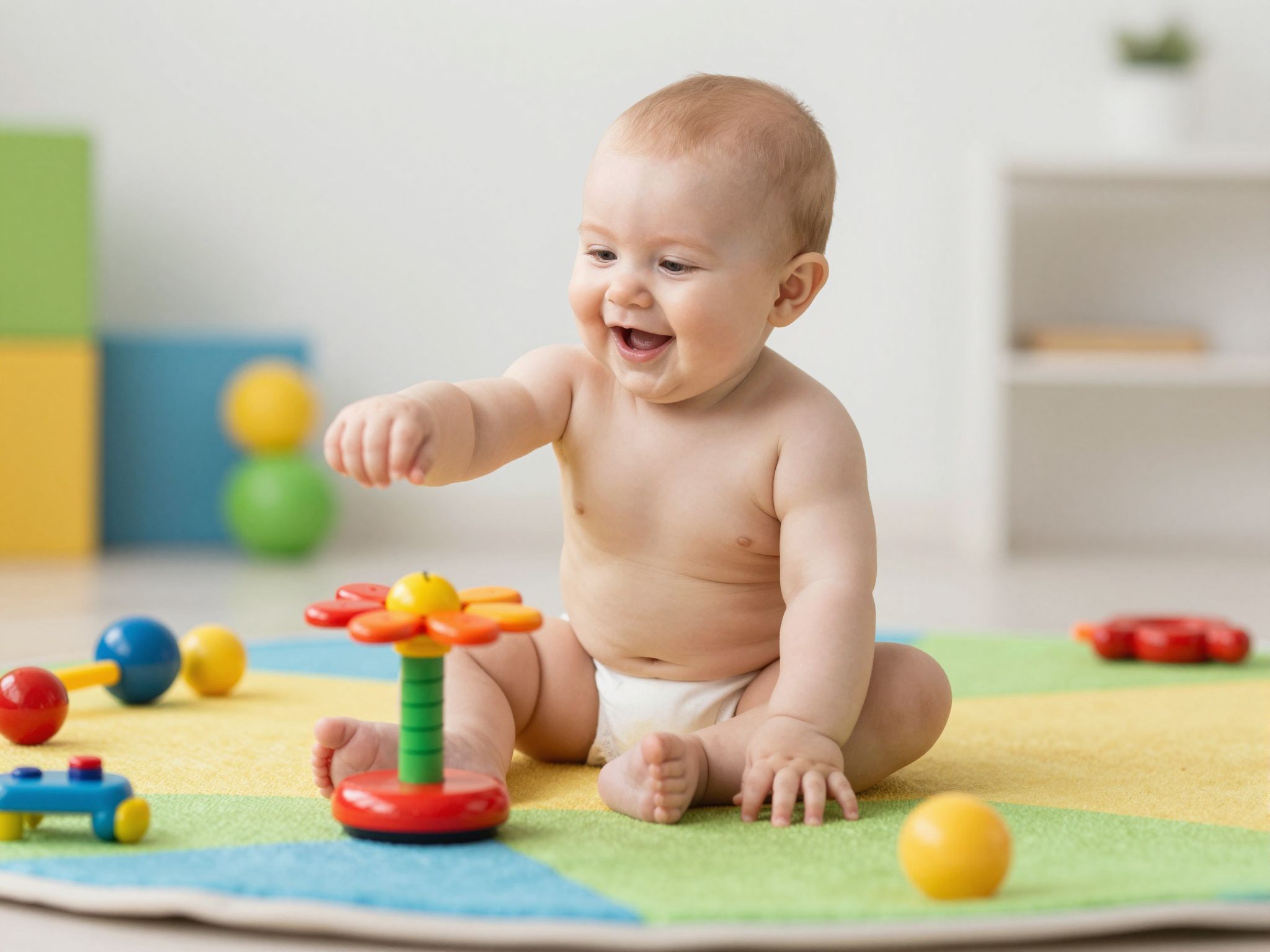 A csecsemők mozgása segíti a kognitív fejlődésüket.