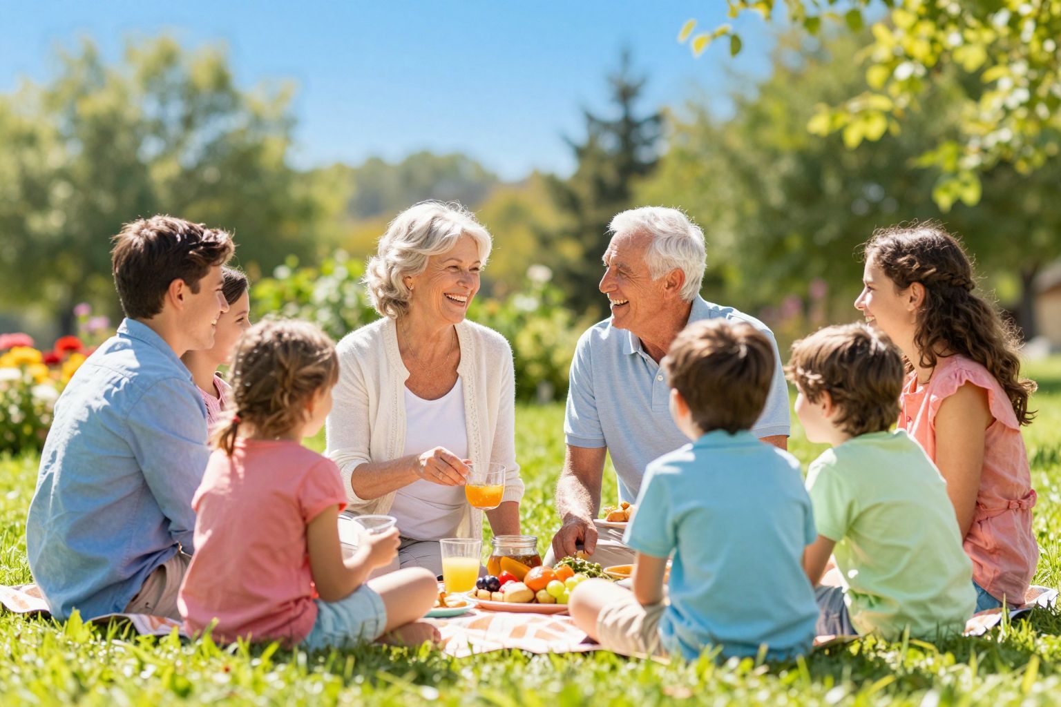 A nagyszülők támogatása növeli a családi kötelékeket.