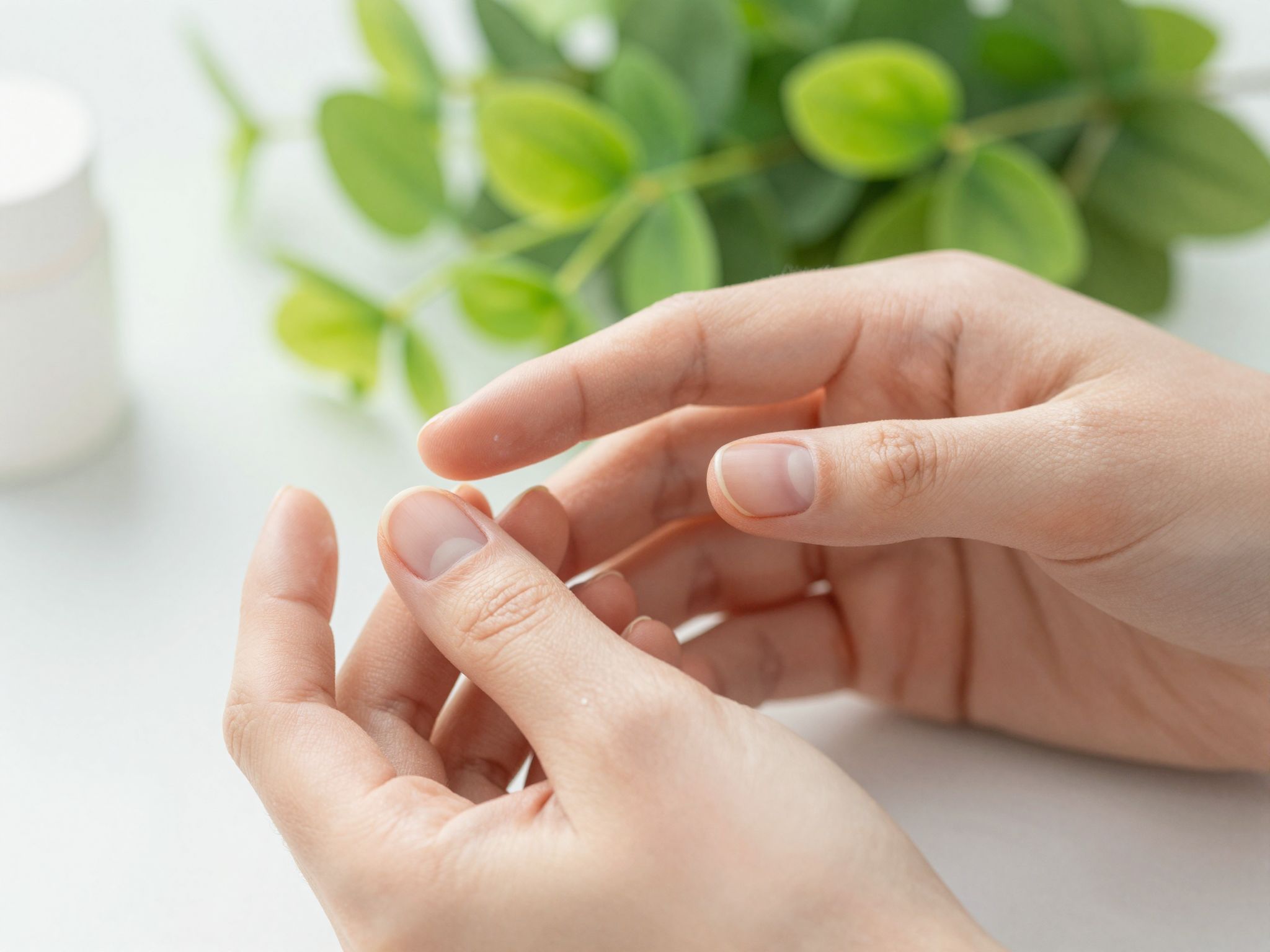 A pajzsmirigy rendellenességek gyengíthetik a körmöket.