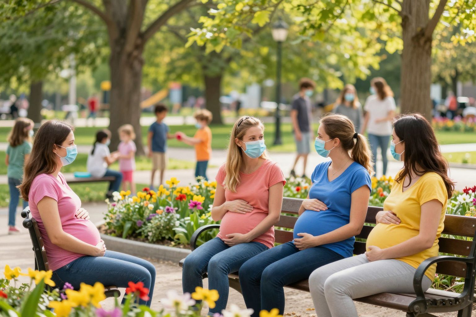A kismamáknak fokozott védelemre van szükség a vírusok ellen.