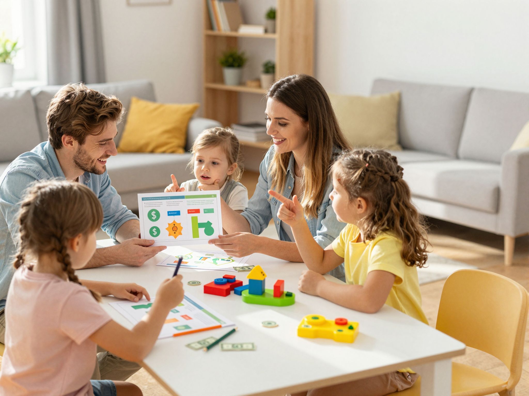 A pénzügyi nevelés erősíti a családi kötelékeket és értékeket.