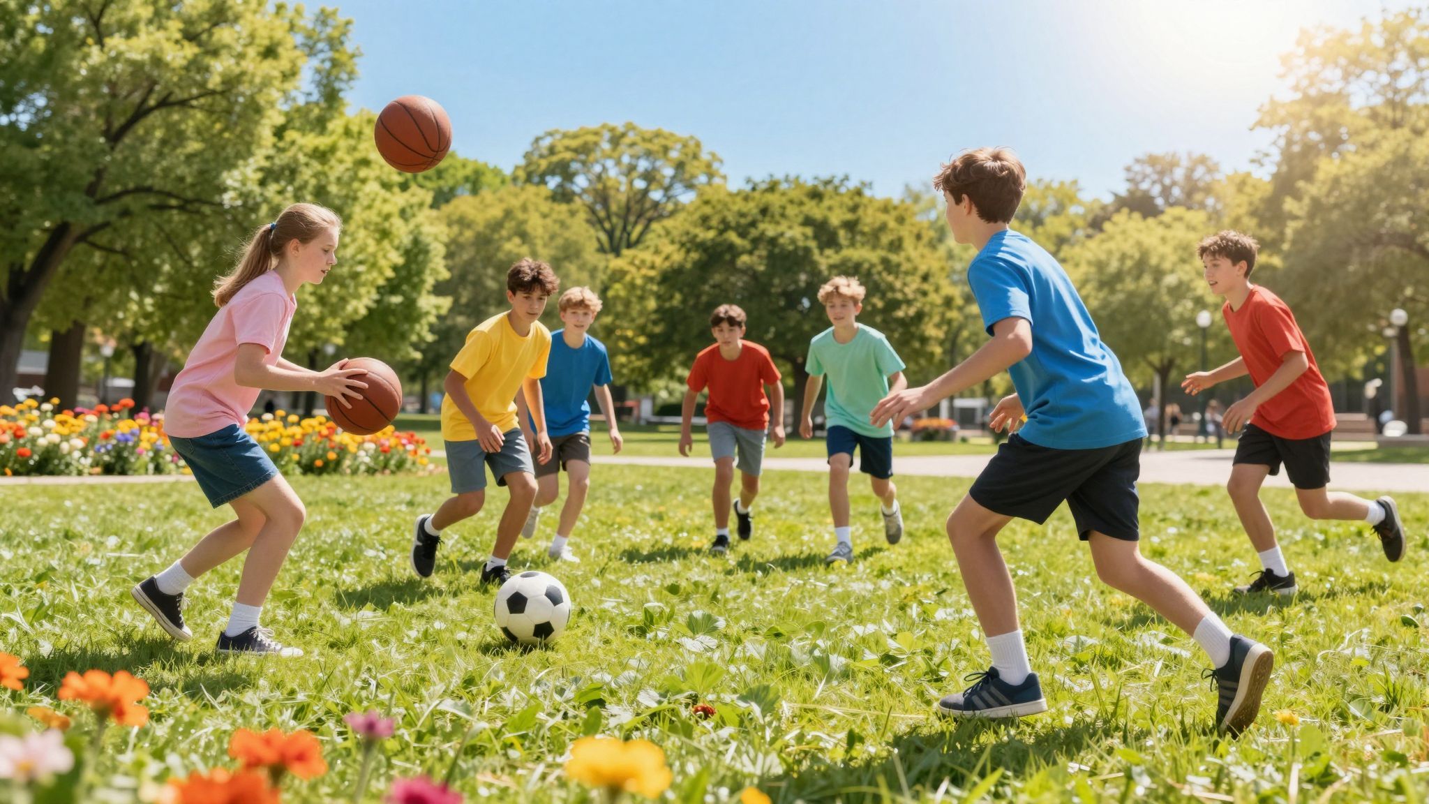 A sport elősegíti a serdülők egészséges növekedését.