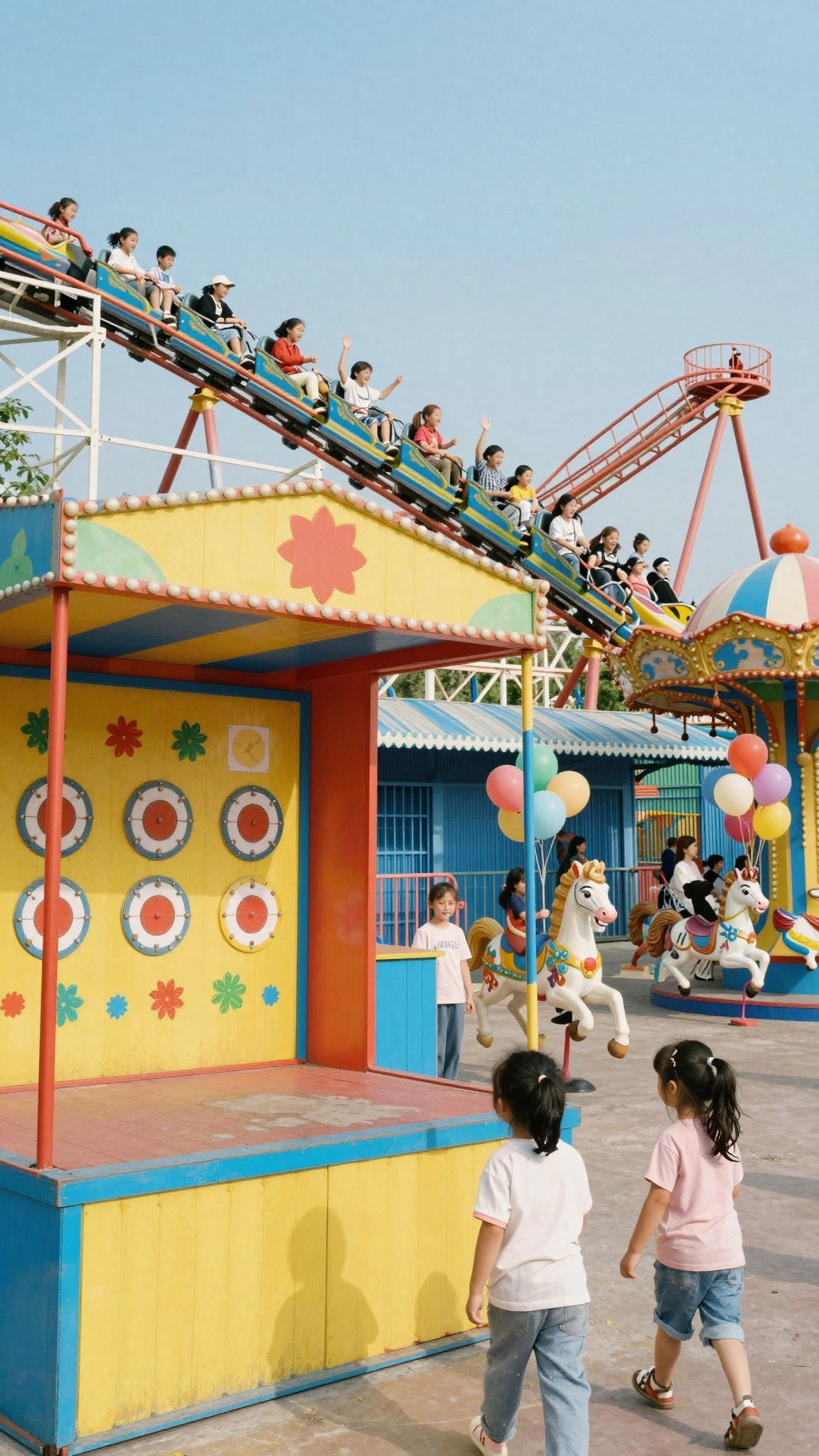 A szocialista vidámparkok színes világot kínáltak a gyerekeknek.