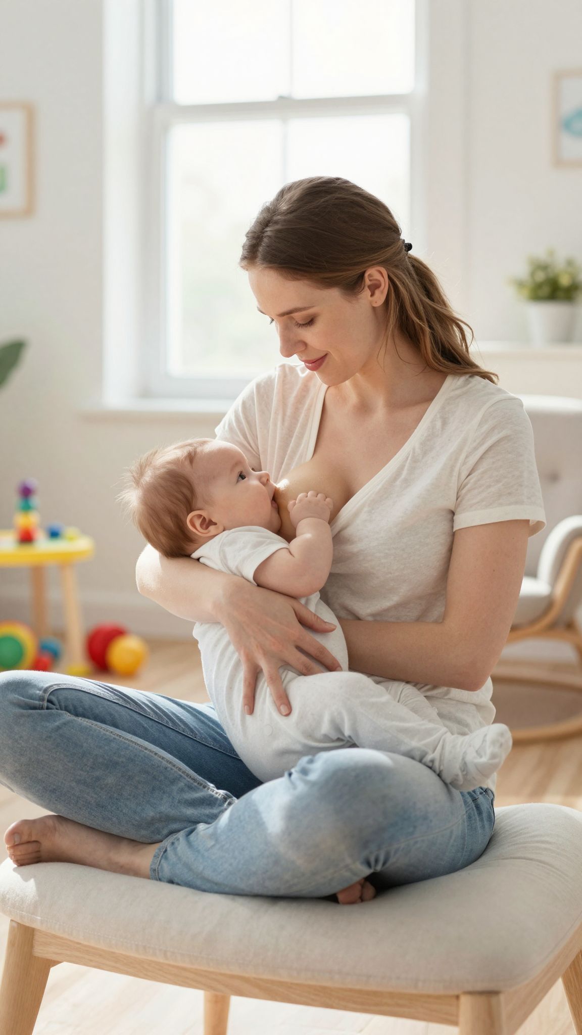 A fokozatos leépítés segít a baba átmenetében.
