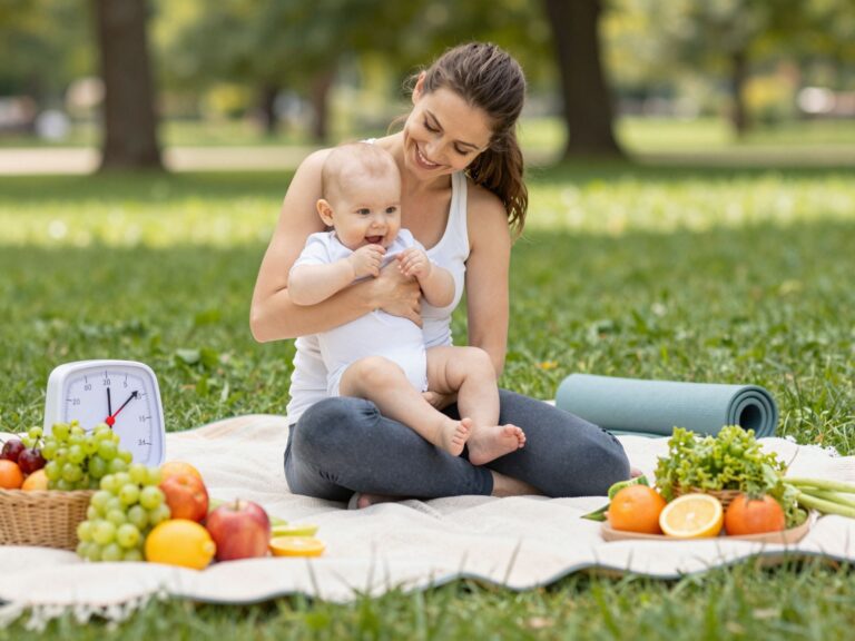 A szülés utáni fogyás utolsó lépései: tippek a makacs kilók leadásához