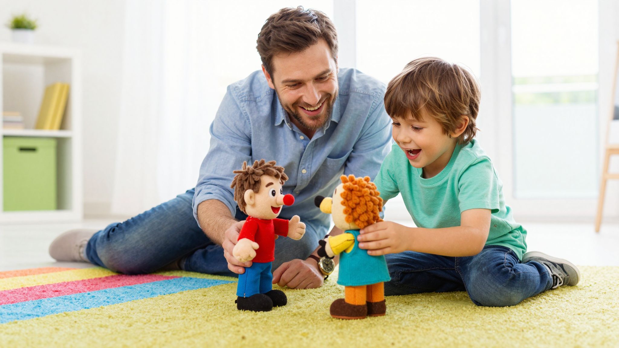 A szülői támogatás kulcsa a kreatív bábozásban rejlik.