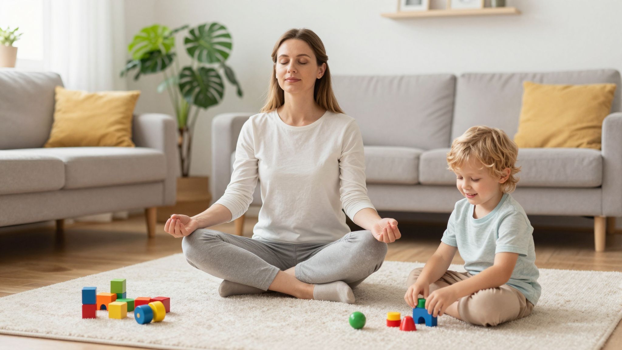 A szülő öngondoskodása kulcs a gyermekek kiegyensúlyozottságához.