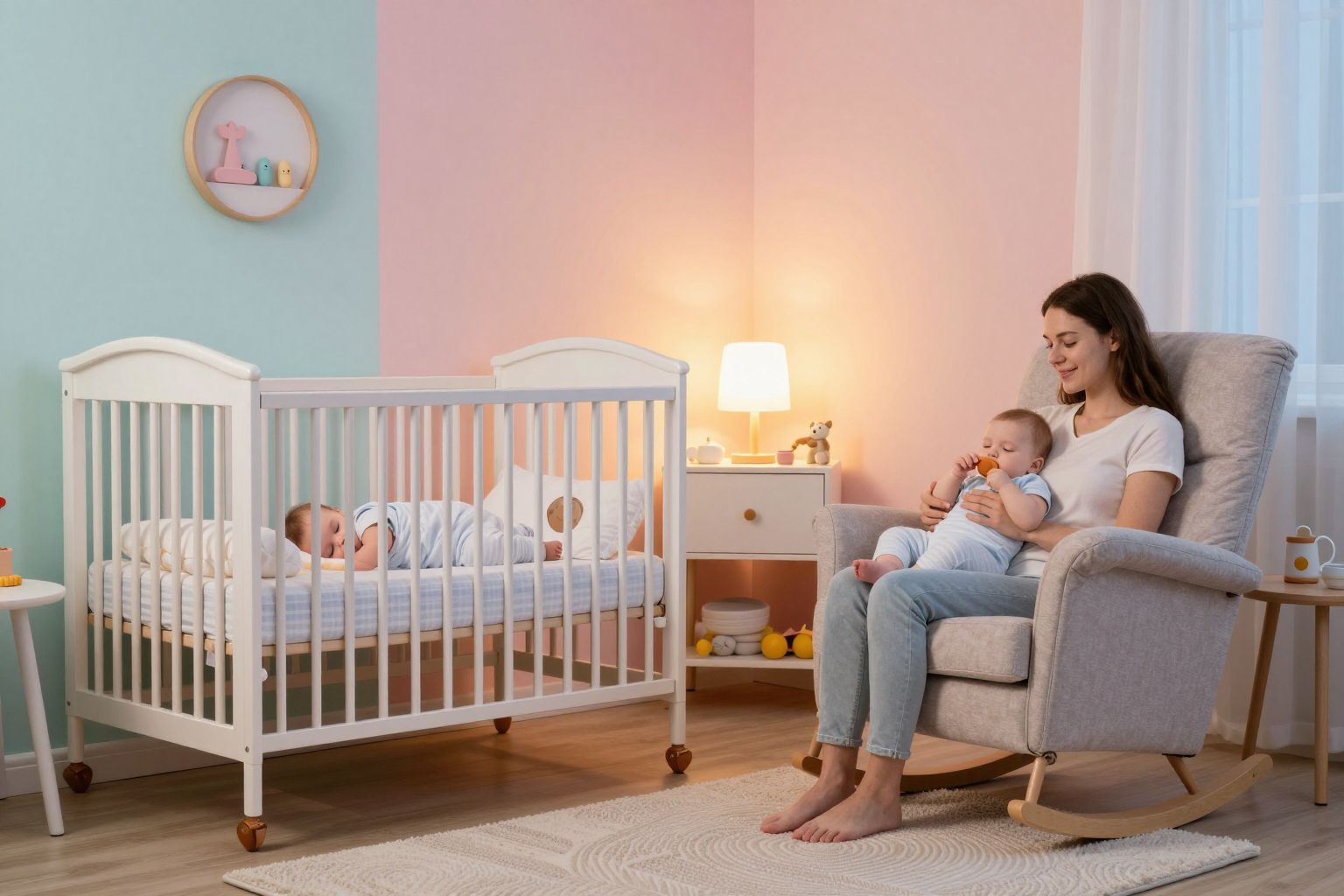 A csecsemők alvási hangjai szülői stresszt okozhatnak.