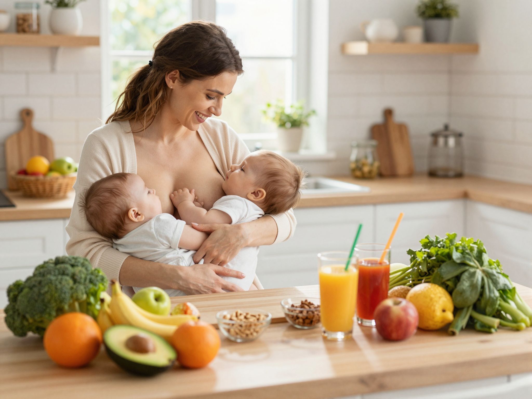A modern étrend befolyásolja az anyatej tápanyagtartalmát.