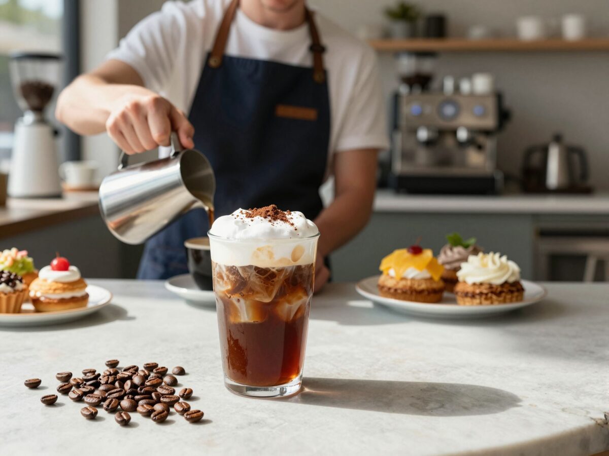 A tökéletes jegeskávé titka: receptek és praktikák a kávéházi élményért