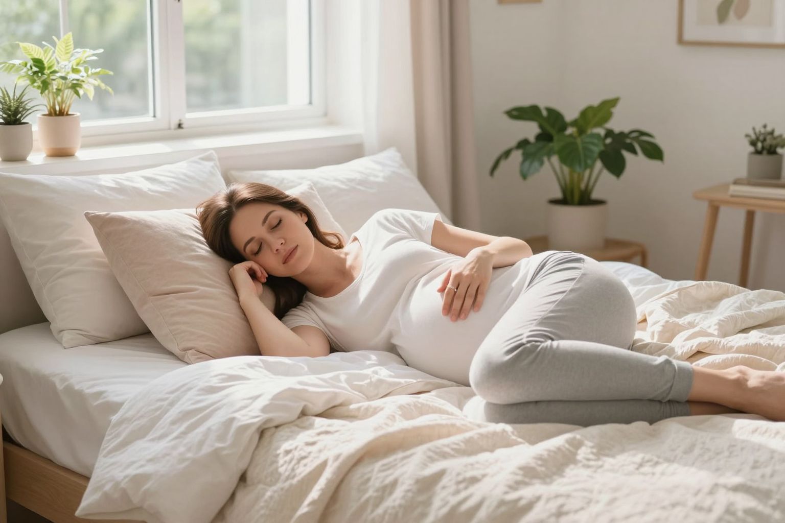 Az alvás kulcsfontosságú a magzat egészséges fejlődéséhez.