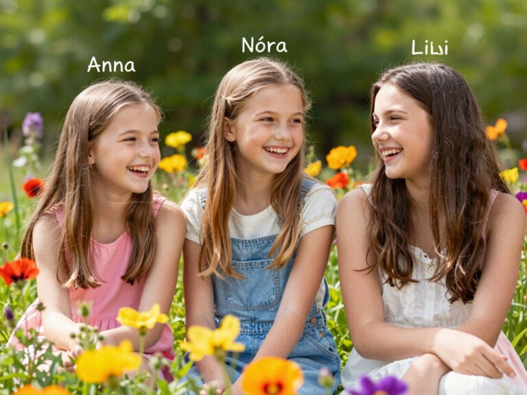 Anna, Nóra, Lili: a legnépszerűbb négybetűs lánynevek Magyarországon