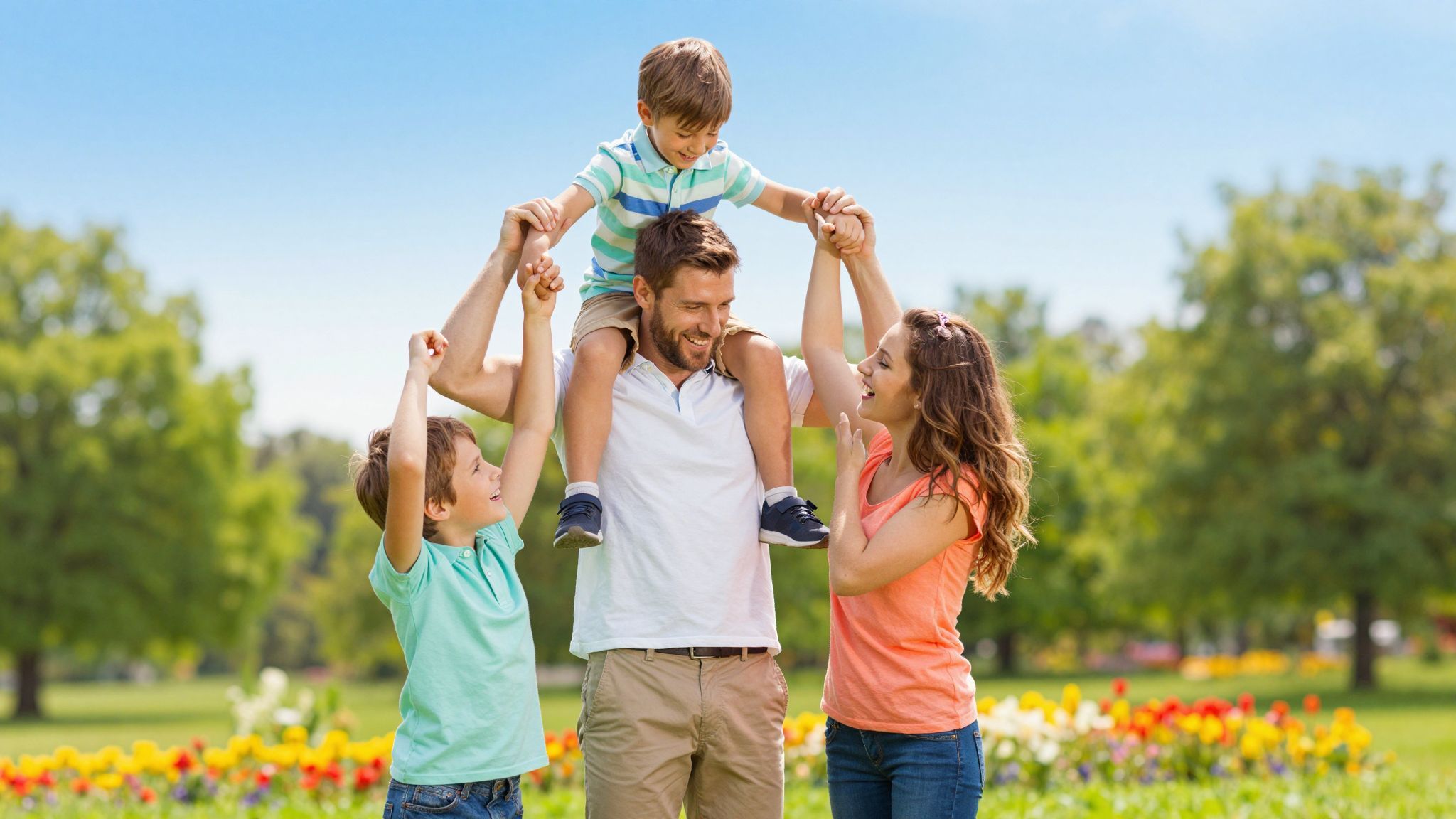 Az apa-anya együttműködés alapja a családi harmónia.