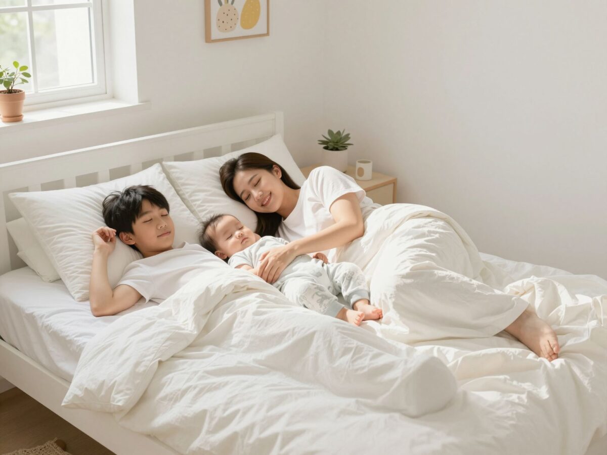 Az együttalvás szabályai: hogyan aludj biztonságosan a babáddal egy ágyban?