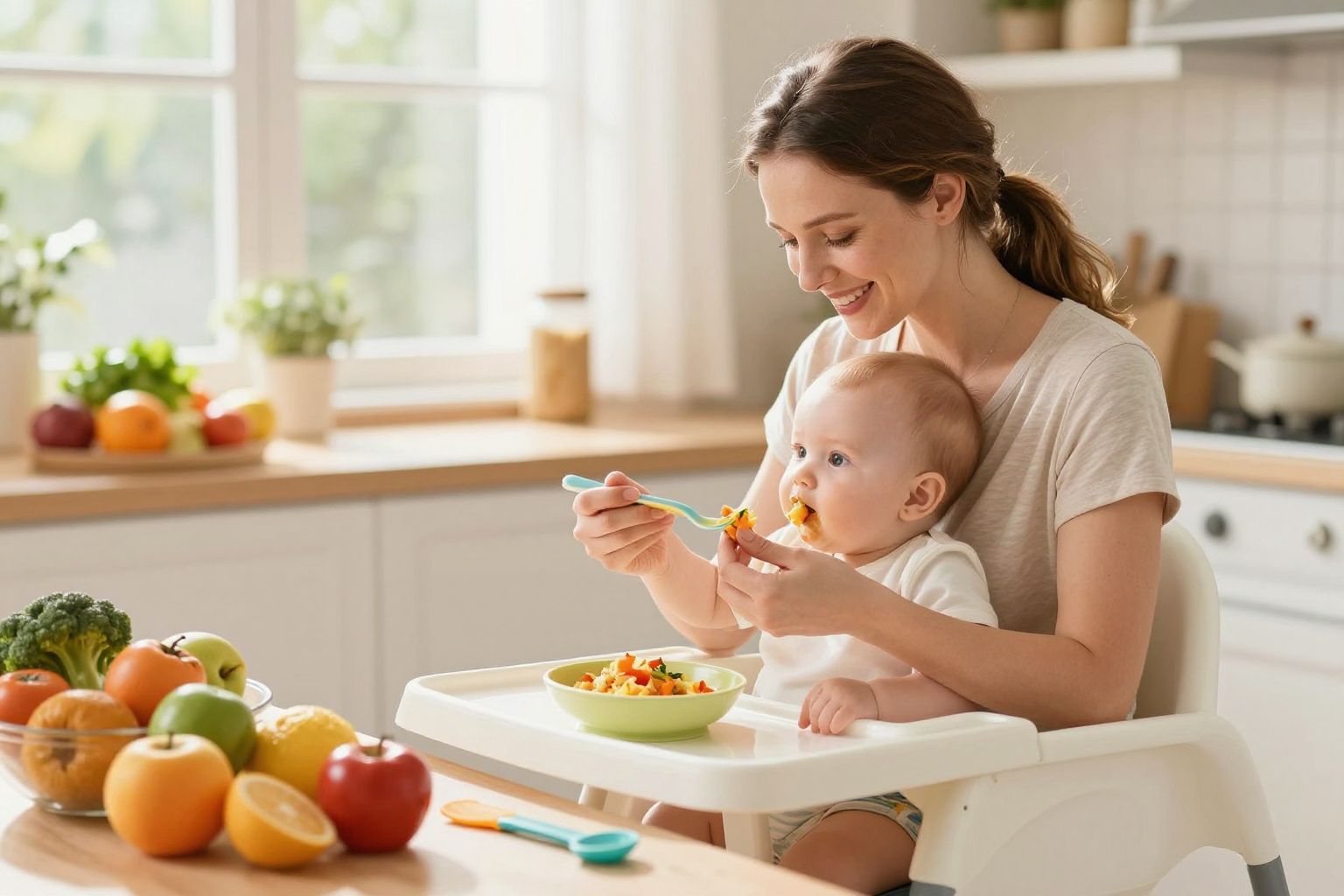 A kisgyermekek étkezésénél mindig figyelj a falatok méretére!