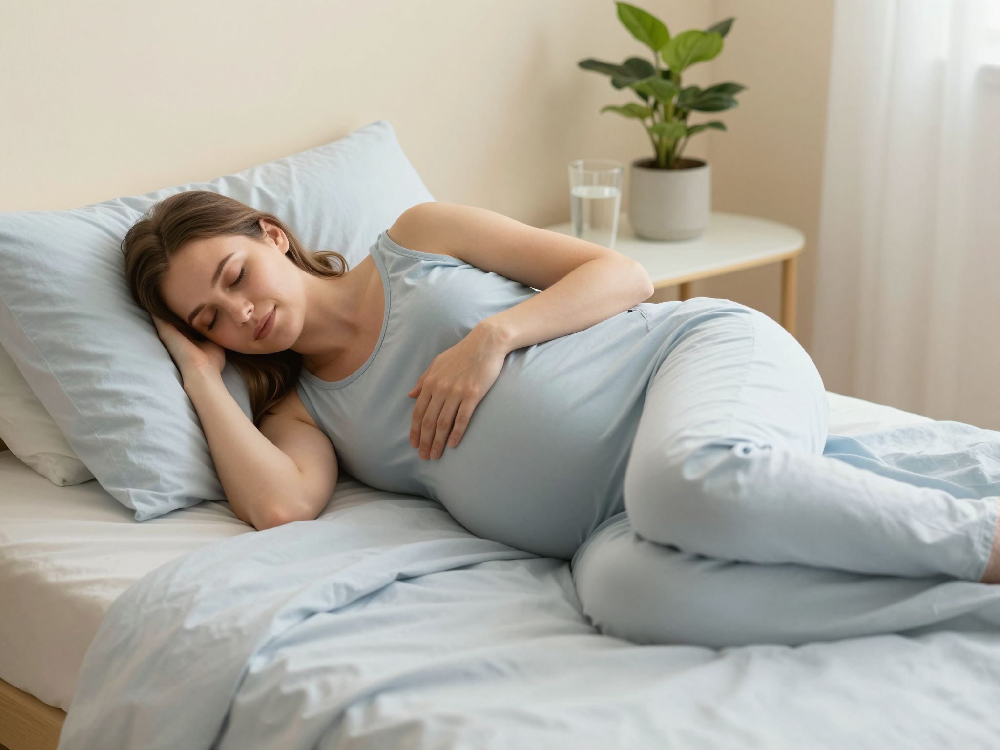 A bal oldali alvás segíthet a vérnyomás csökkentésében.