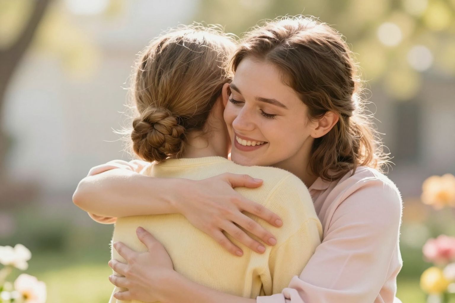 Az ölelés endorfinjai csökkentik a fájdalmat és stresszt.