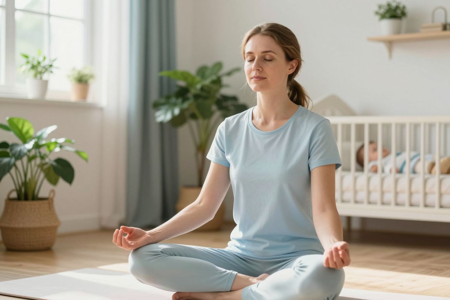 A mama lelkiállapota kulcsszerepet játszik a baba jólétében.