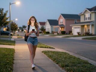 Biztonsági tippek tinédzsereknek: mit tegyen a lányod, ha egyedül megy haza este?