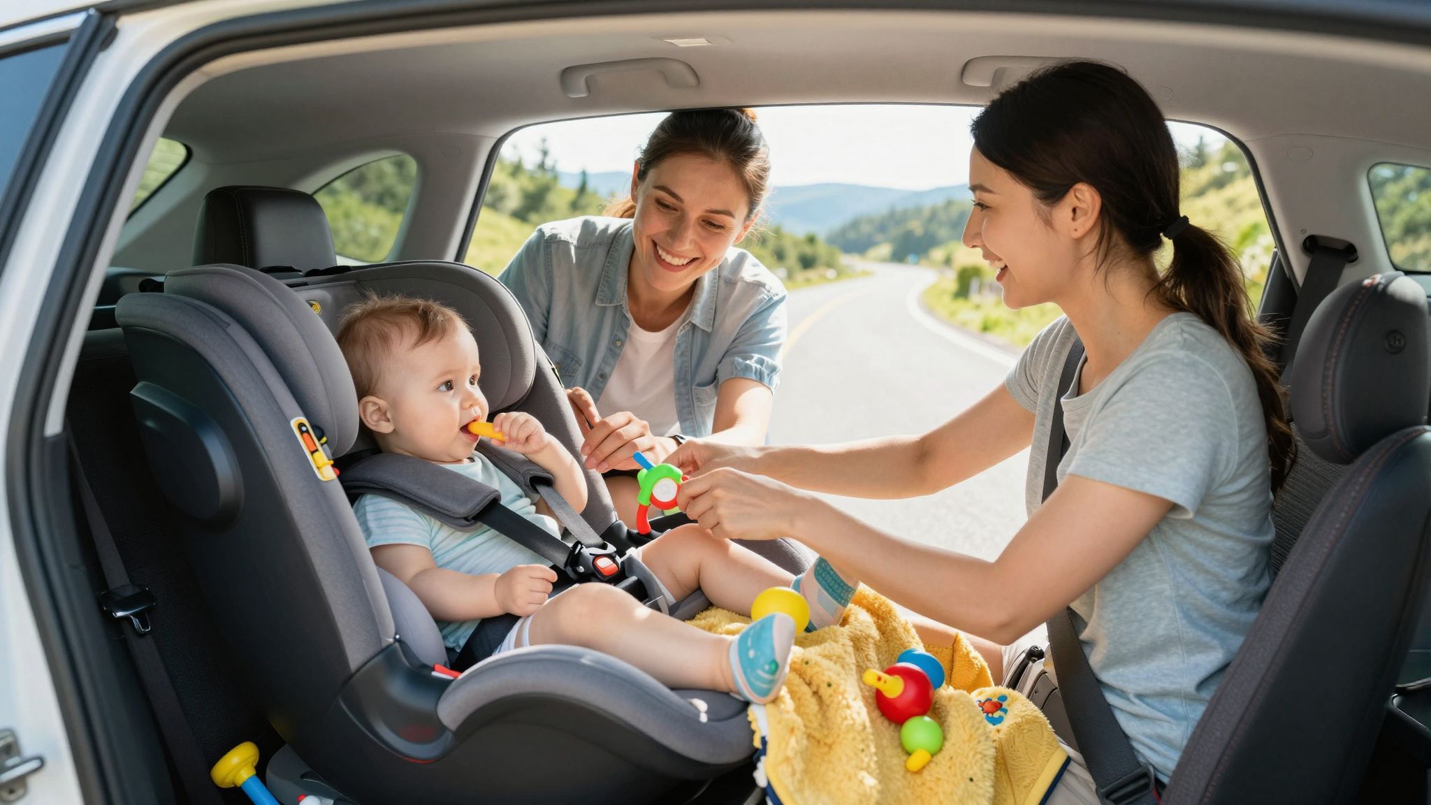 Mindig használj babahordozót és megfelelő biztonsági ülést!
