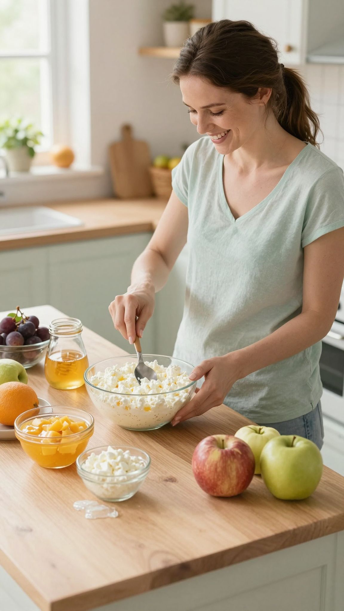 A túró segíti a baba csontjainak fejlődését.