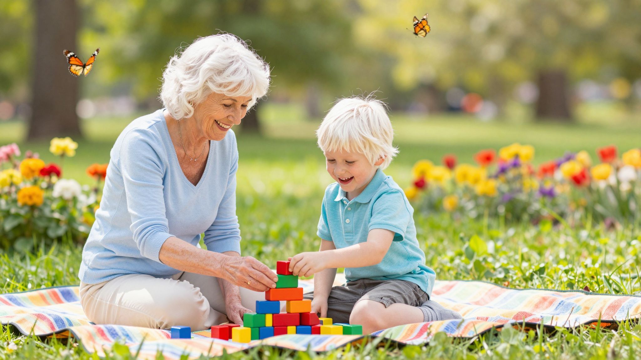 A nagyszülők tapasztalata segíthet a nevelésben.
